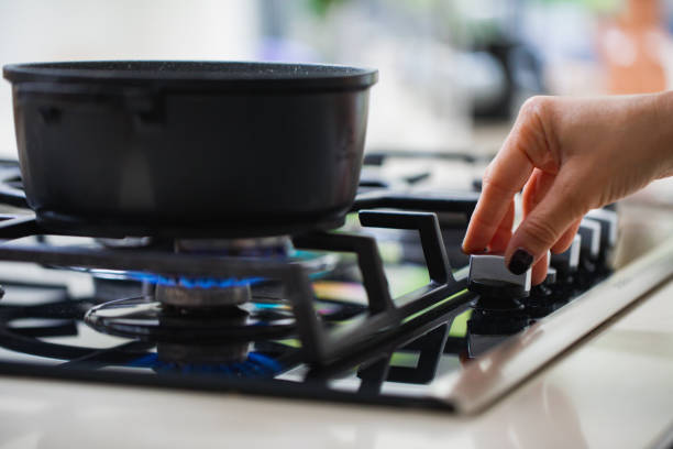 Stovetop coffee heating